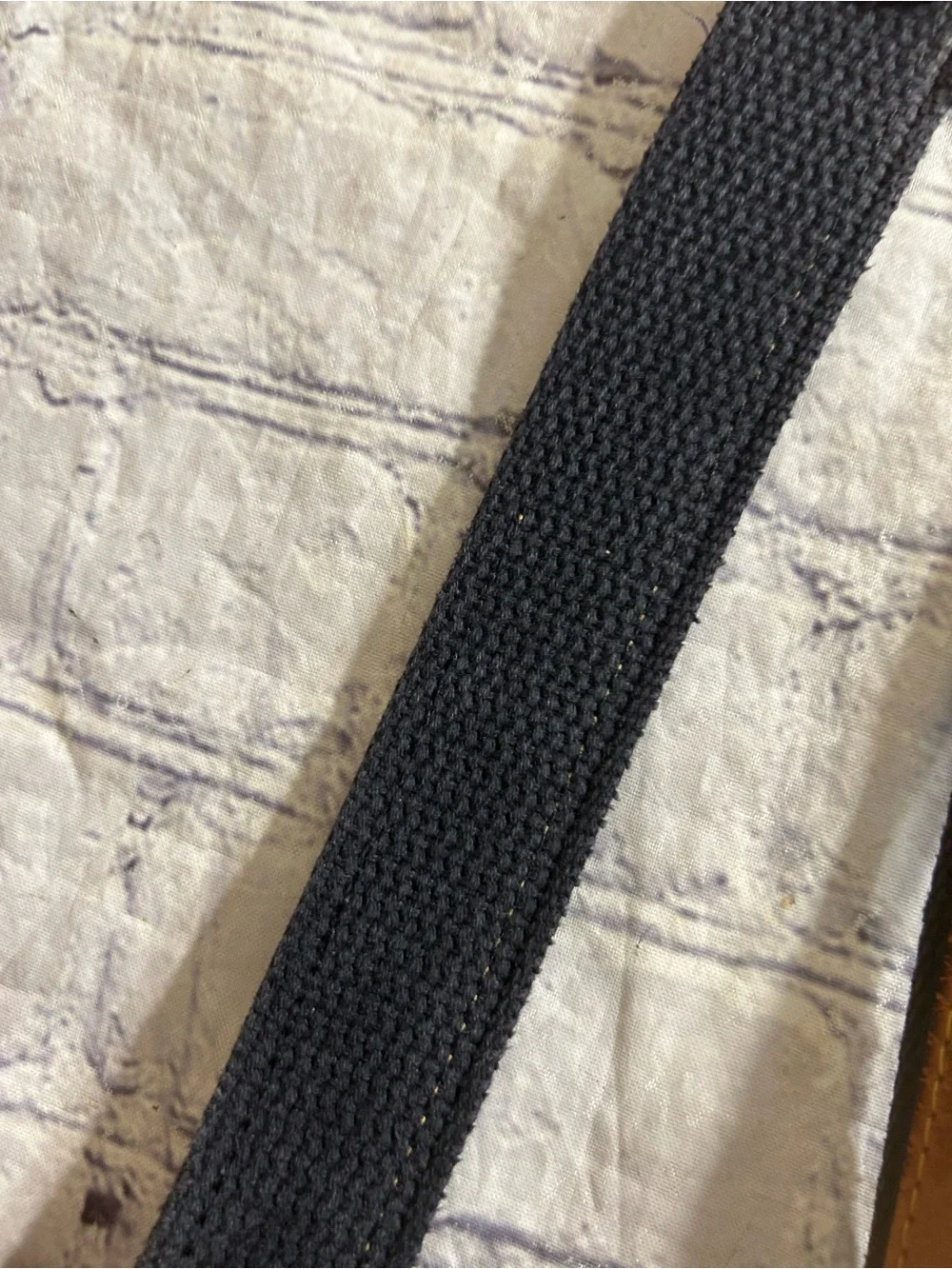 ZEP-PRO STEELERS USA BROWN & NAVY SIZE 40 BELT GENERAL LEATHER WEAVED BELT 42